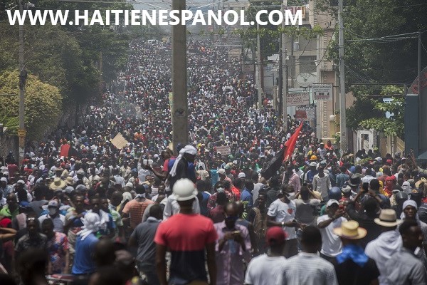 miles de manifestantes en Puerto Príncipe y las provincias exigen la salida de Jovenel Moïse