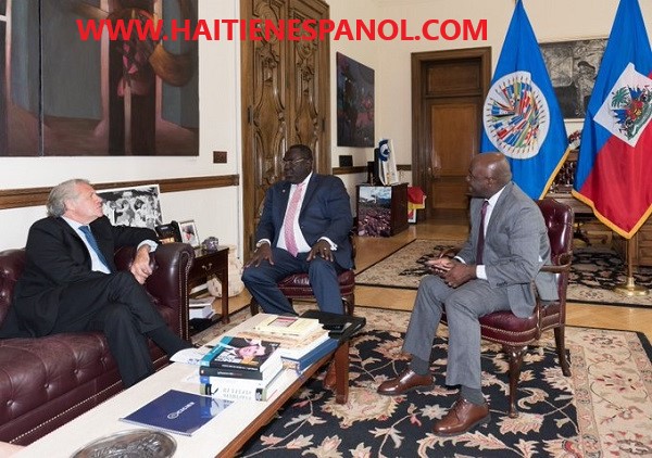En Washington, Bocchit Edmond intenta tranquilizar a los socios sobre la situación de Haití