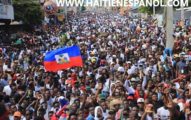 Jojo dòmi deyò decenas de miles de manifestantes artistas a la cabeza exigen la renuncia del presidente Moïse