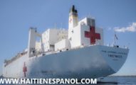 El buque hospital estadounidense llega a Haití